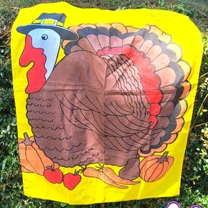Turkey Thanksgiving Flag